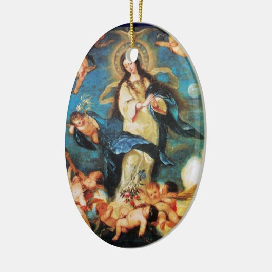 Angels and Immaculate Conception of Virgin Keramisch Ornament (Links)