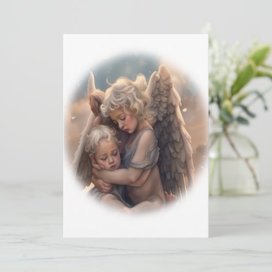 Angels Bedankkaart (Staand voorkant)