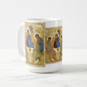 Angels bij Mamre Trinity Koffiemok (Voorkant links)