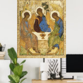 Angels bij Mamre Trinity Poster (Thuiskantoor)