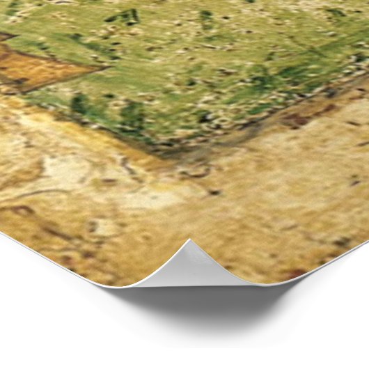 Angels bij Mamre Trinity Poster (Hoek)