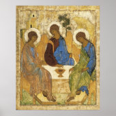 Angels bij Mamre Trinity Poster (Voorkant)