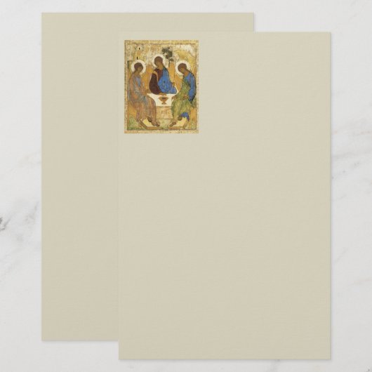 Angels bij Mamre Trinity Stationery Briefpapier (Voorkant / Achterkant)