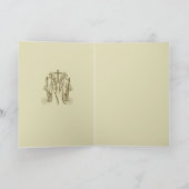 Angels Blessed Virgin Mary Symbool  Kaart (Binnen)