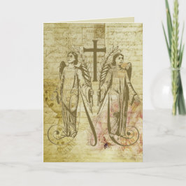 Angels Blessed Virgin Mary Symbool Kaart