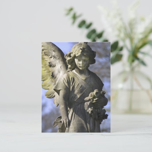 Angel's Blessing Briefkaart (Staand voorkant)