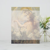 Angel's boodschap van George Swinstead, kunst (Staand voorkant)