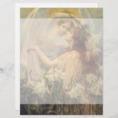 Angel's boodschap van George Swinstead, kunst (Voorkant / Achterkant)