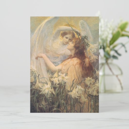 Angel's boodschap van George Swinstead,  kunst (Staand voorkant)