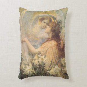 Angel's boodschap van George Swinstead,  kunst Accent Kussen