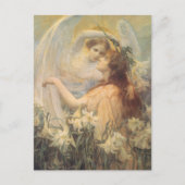 Angel's boodschap van George Swinstead,  kunst Briefkaart (Voorkant)