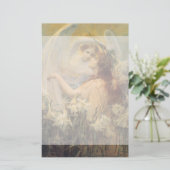 Angel's boodschap van George Swinstead,  kunst Briefpapier (Staand voorkant)