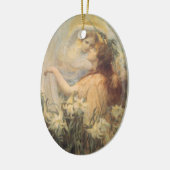Angel's boodschap van George Swinstead,  kunst Keramisch Ornament (Links)