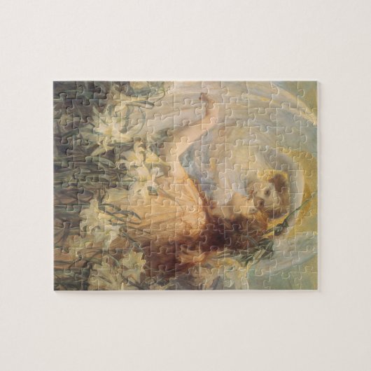 Angel's boodschap van George Swinstead, kunst Legpuzzel (Horizontaal)