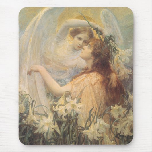 Angel's boodschap van George Swinstead,  kunst Muismat (Voorkant)
