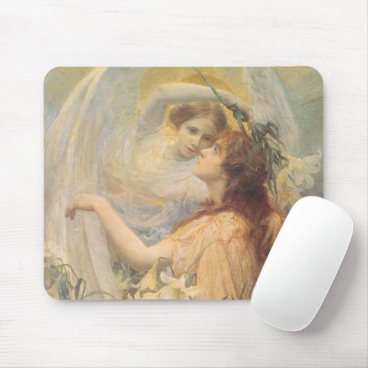 Angel's boodschap van George Swinstead,  kunst Muismat (Met muis)