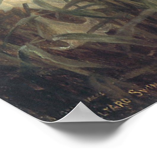 Angel's boodschap van George Swinstead,  kunst Poster (Hoek)