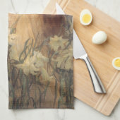 Angel's boodschap van George Swinstead,  kunst Theedoek (Quarter Fold)