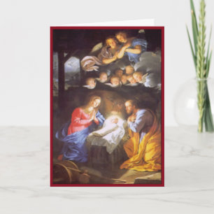 Angels boven de aangepaste Kaart Groetings