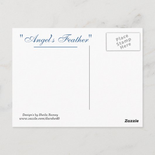 Angel's Briefkaart (Achterkant)