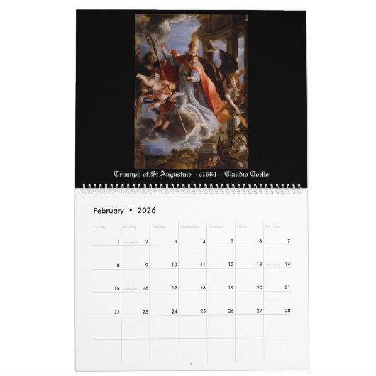 Angels By the Masters Volume 3 Kalender (Feb 2026)