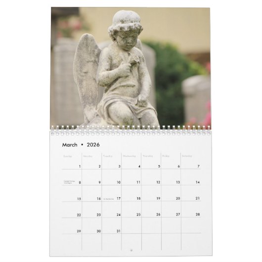 Angels Calendar Kalender (Mar 2026)