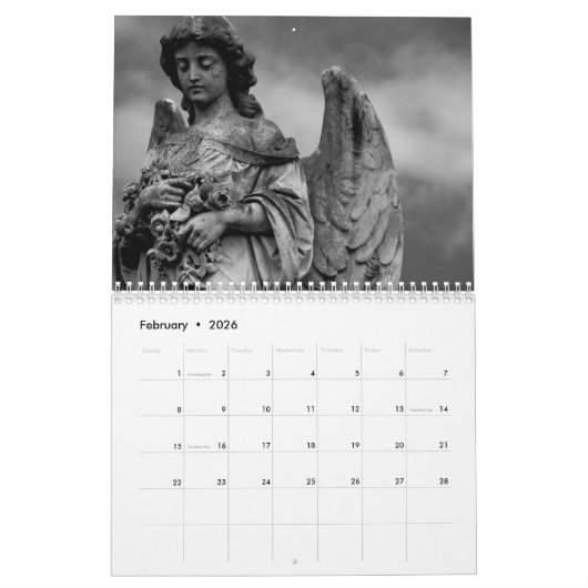 Angels Calendar Kalender (Feb 2026)