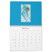 Angels Calendar: Niet-bebouwde pasteeltekeningen Kalender (Mar 2027)
