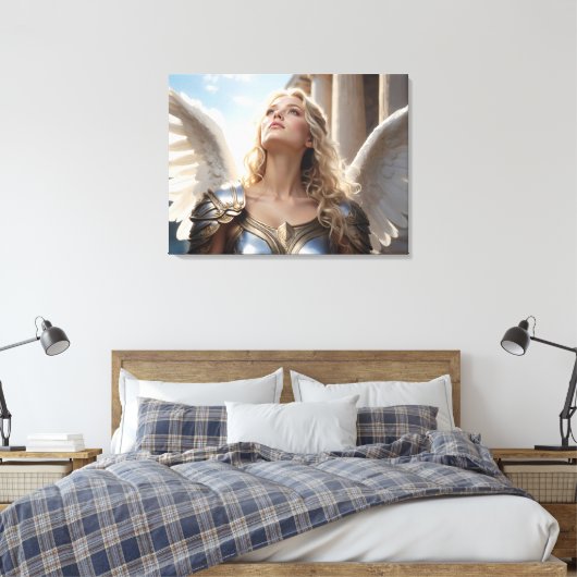 ANGELS CANVAS AFDRUK (Insitu (Slaapkamer))