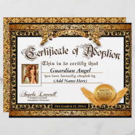 Angels™ Certificate of Adoption aannemen