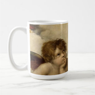 Angels Cherubs Raphael Santi Sistine Madonna Koffiemok