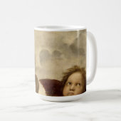 Angels Cherubs Raphael Santi Sistine Madonna Sweet Koffiemok (Voorkant rechts)