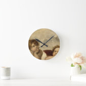 Angels Cherubs Raphael Santi Sistine Madonna Sweet Ronde Klok (Huis)