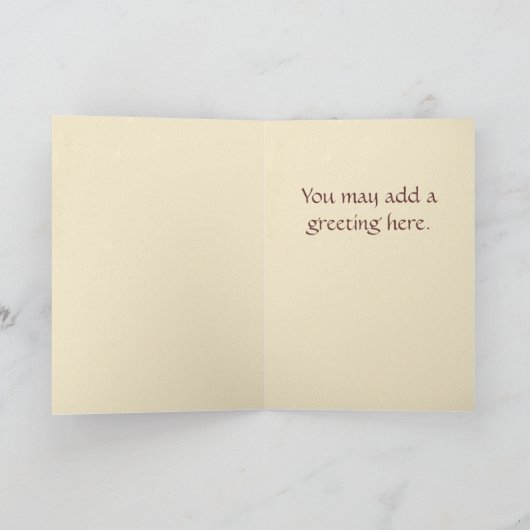 Angels Cherubs  stijl kerst Kaart (Binnen)