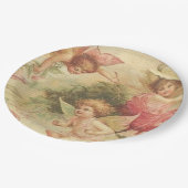 Angels, Cherubs Vintage  Papieren Bordje (Gekanteld)