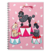 Angels Circus Poodle notebook van Gulliver Notitieboek (Voorkant)