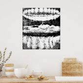 Angels Dante's Paradise Gustave Dore Illustration Poster (Keuken)