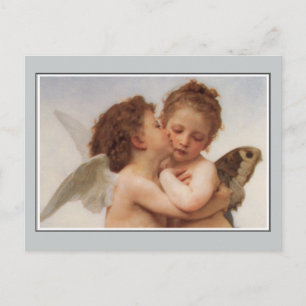 Angels, de eerste kus van Bouguereau Briefkaart