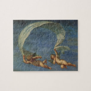 Angels Detail van Adonis Led door Cupids van Alban Legpuzzel