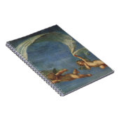 Angels Detail van Adonis Led door Cupids van Alban Notitieboek (Rechterzijde)