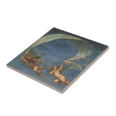 Angels Detail van Adonis Led door Cupids van Alban Tegeltje (Zijkant)