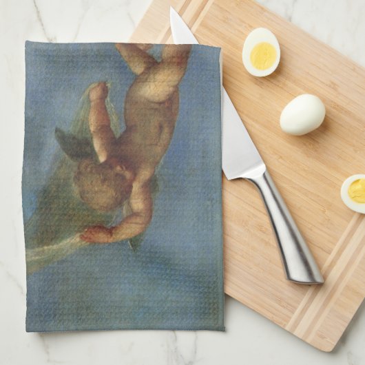 Angels Detail van Adonis Led door Cupids van Alban Theedoek (Quarter Fold)