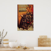 ANGELS DIE MUZIEK SPELEN, detail Poster (Keuken)