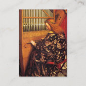 ANGELS DIE MUZIEK SPELEN, detail Visitekaartje (Achterkant)