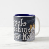 Angels die over mij Mok kijken (Voorkant rechts)