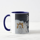 Angels die over mij Mok kijken (Links)