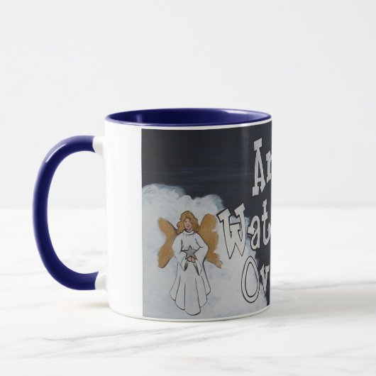 Angels die over mij Mok kijken (Links)