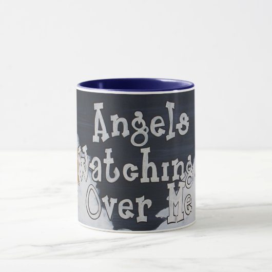 Angels die over mij Mok kijken (Midden)