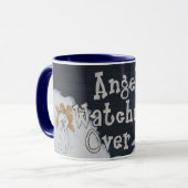 Angels die over mij Mok kijken (Voorkant links)