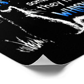 Angels Dont Always Have Wings They Have Whiskers  Poster (Hoek)